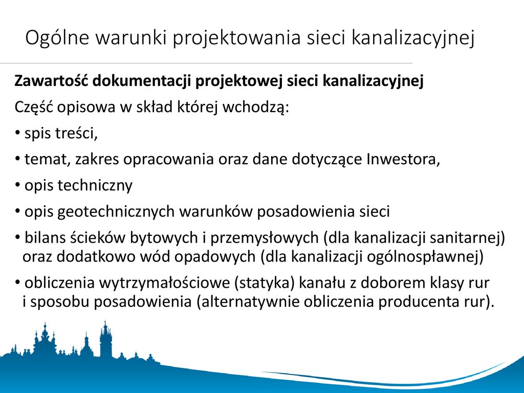 Wytyczne Eksploatacyjne W Zakresie Projektowania Realizacji Ppt Pobierz